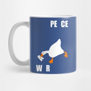 War & Peace Goose Mug